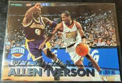 Allen Iverson Basketball Cards 1999 Fleer Tradition Masters of the Hardwood Prices