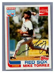 Mike Torrez #20 Baseball Cards 1982 Coca Cola Prices