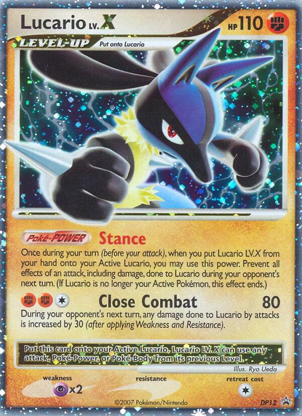 Lucario LV.X #DP12 Pokemon Promo