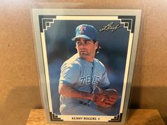 kenny rogers #105 Baseball Cards 1991 Leaf Prices