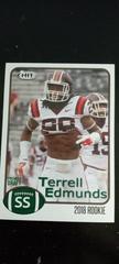 Terell Edmunds #82 Football Cards 2018 Sage Hit Premier Draft Prices
