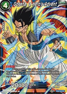 Gogeta, a Hero's Advent EX07-04 Dragon Ball Super Magnificent Collection Fusion Hero