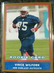 Vince Wilfork [Gold] #171 Football Cards 2004 Bazooka Prices