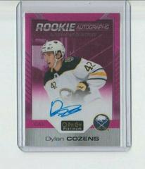 Dylan Cozens [Matte Pink] Hockey Cards 2020 O Pee Chee Platinum Rookie Autographs Prices