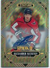 Alexander Alexeyev [Autograph] #160 Hockey Cards 2020 Upper Deck Stature Prices