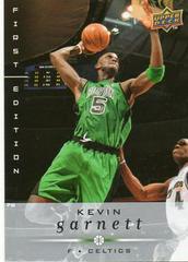 Kevin Garnett #10 Basketball Cards 2008 Upper Deck First Edition Prices