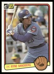 Ryne Sandberg #277 Baseball Cards 1983 Donruss Prices