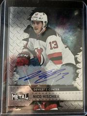 Nico Hischier [Autograph] Hockey Cards 2020 Skybox Metal Universe Prices