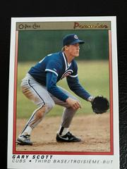 Gary Scott #107 Baseball Cards 1991 O Pee Chee Premier Prices