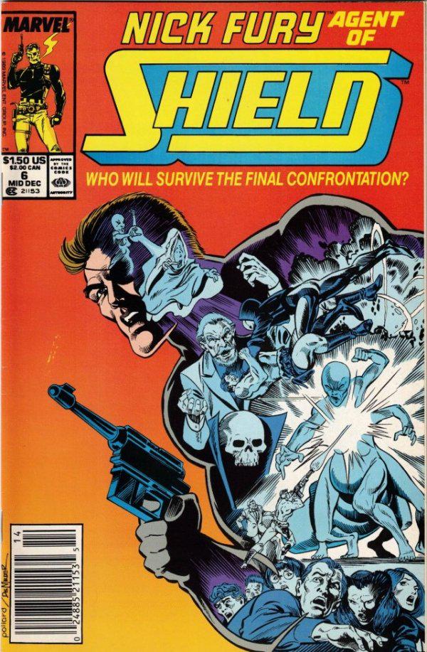 Nick Fury, Agent of S.H.I.E.L.D. [Newsstand] #6 (1989) Comic Books Nick Fury, Agent of S.H.I.E.L.D