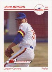 John Mitchell #67 Baseball Cards 1991 Impel Line Drive Prices