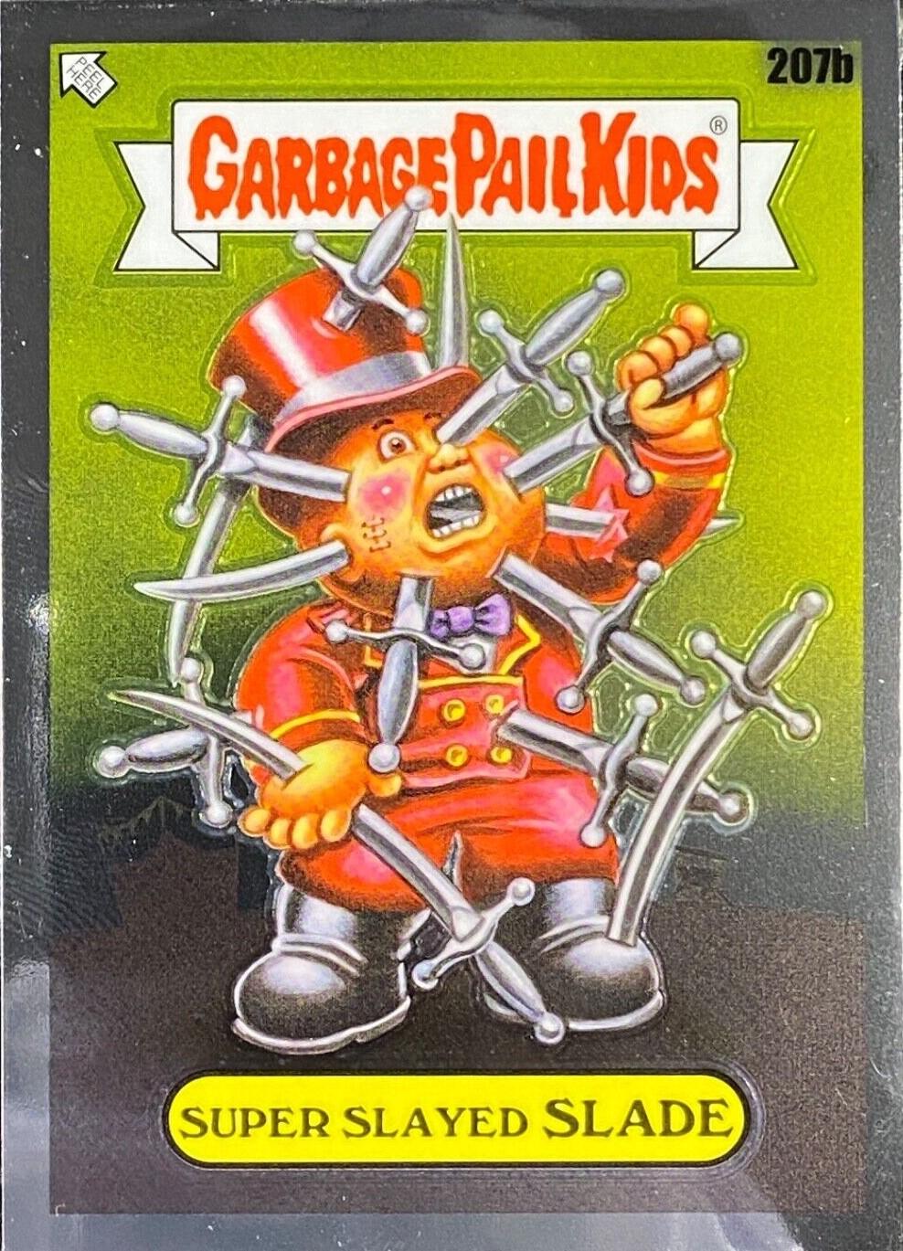 Super Slayed SLADE #207b 2022 Garbage Pail Kids Chrome