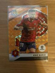 Kike Barja [Orange Fluorescent] Soccer Cards 2021 Panini Mosaic LaLiga Prices
