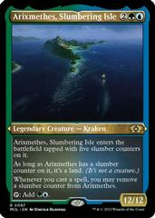 Arixmethes, Slumbering Isle [Foil Etched] #97 Magic Multiverse Legends Prices