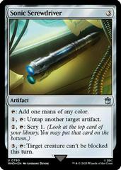 Sonic Screwdriver [Foil] Magic Doctor Who Prices