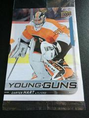 Carter Hart [Jumbo] Hockey Cards 2018 Upper Deck Prices