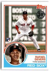 Rafael Devers Baseball Cards 2018 Topps Update 1983 Baseball Prices