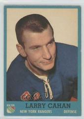 Larry Cahan Hockey Cards 1962 Topps Prices