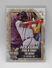 Ronald Acuna Jr. Baseball Cards 2023 Topps Home Run Challenge Prices