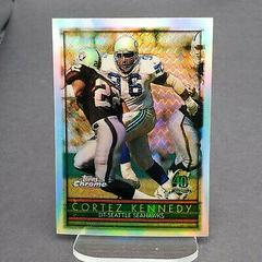 Cortez Kennedy [Refractor] Football Cards 1996 Topps Chrome Prices