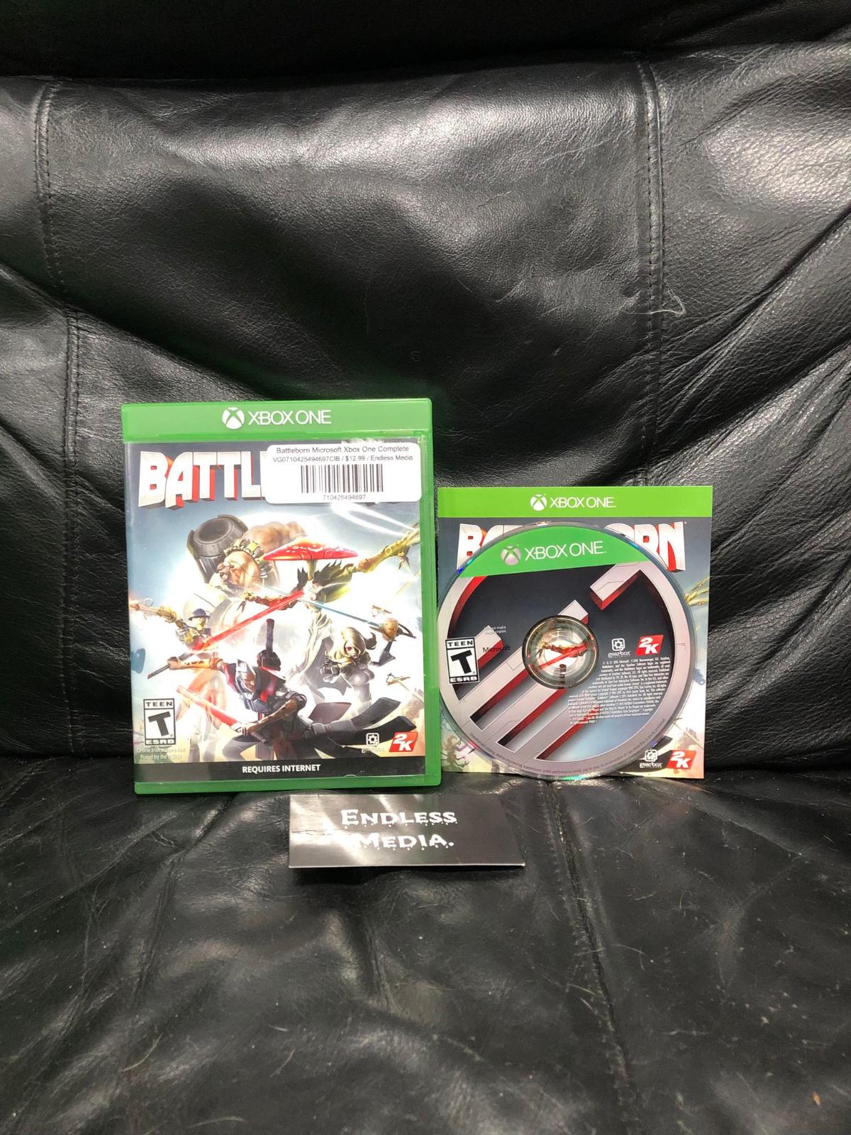 Battleborn Item Box And Manual Xbox One