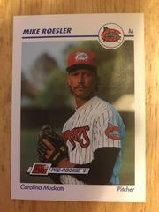 Mike Roesler #115 Baseball Cards 1991 Impel Line Drive Pre Rookie AA Prices