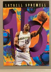Latrell Sprewell Basketball Cards 1995 Hoops Number Crunchers Prices
