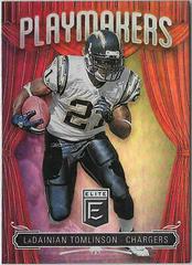 LaDainian Tomlinson #PM-19 Football Cards 2019 Donruss Elite Playmakers Prices