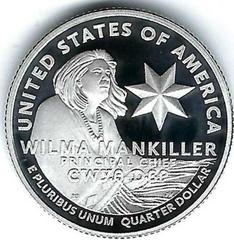 2022 S [WILMA MANKILLER] Coins American Women Quarter Prices