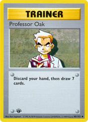 Professor Oak [1st Edition] #88 Pokemon Base Set Prices