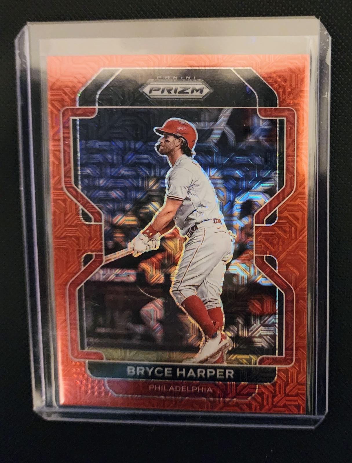 Bryce Harper [Red Mojo Prizm] | Ungraded | 2022 Panini Prizm