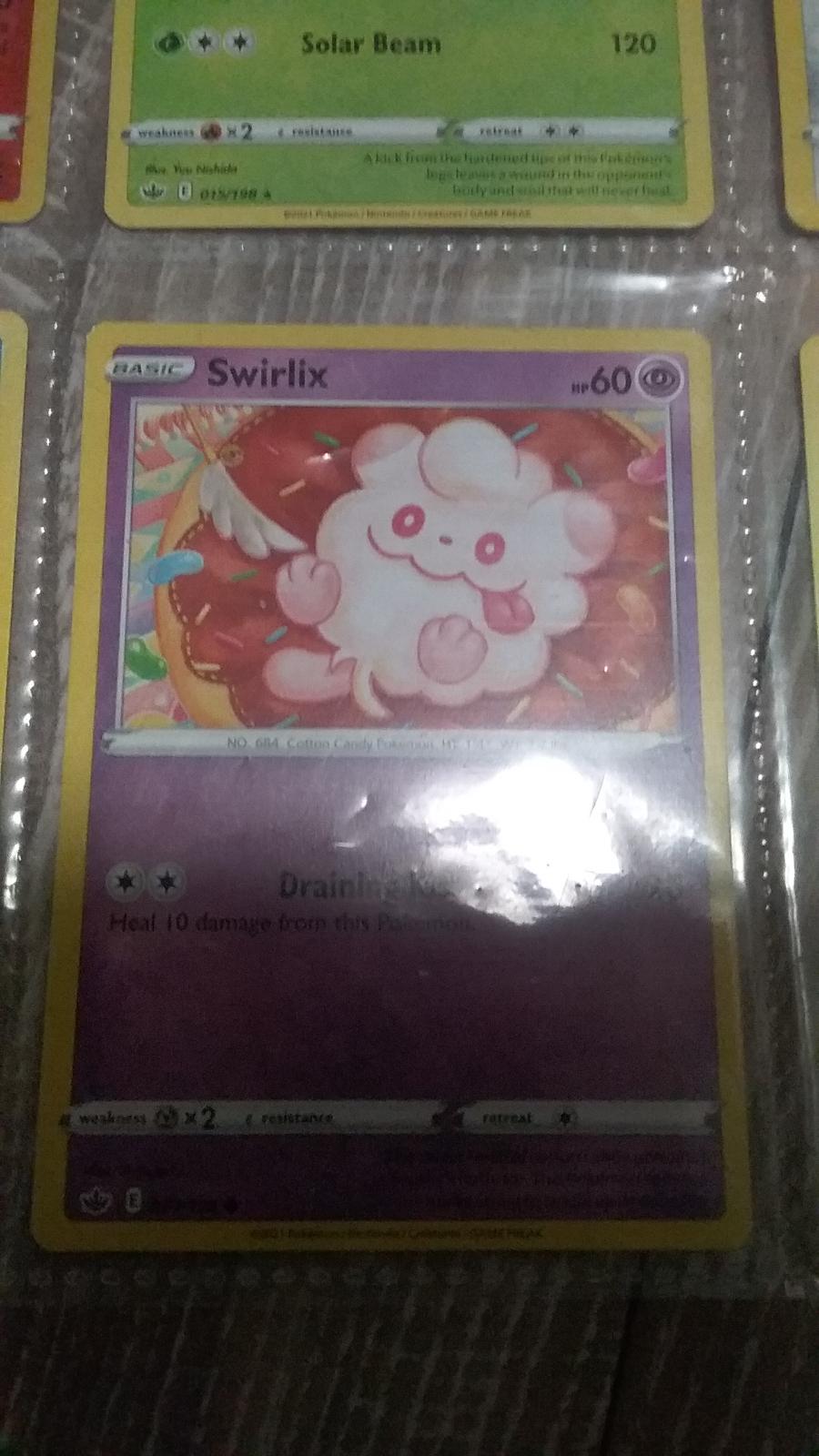 Swirlix Ungraded Pokemon Chilling Reign