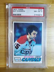 Guy Charron #145 Hockey Cards 1977 Topps Prices