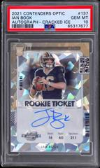Ian Book [Autograph Cracked Ice] #137 Football Cards 2021 Panini Contenders Optic Prices