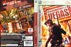 Slip Cover Scan By Canadian Brick Cafe | Rainbow Six Vegas Xbox 360