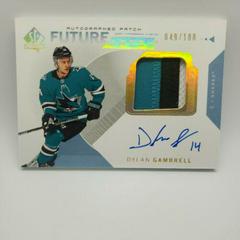 Dylan Gambrell [Autograph Patch] Hockey Cards 2018 SP Authentic Prices