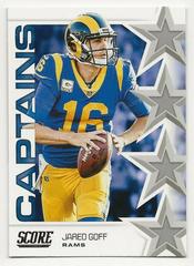 jared golf Football Cards 2019 Panini Score Captains Prices