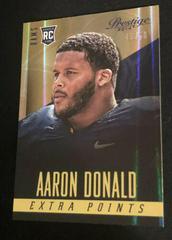 Aaron Donald [Extra Points Gold] Football Cards 2014 Panini Prestige Prices