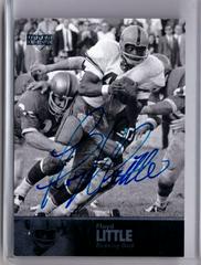 Floyd Little #34 Football Cards 2011 Upper Deck College Legends Autograph Prices