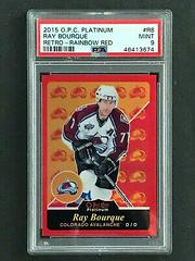 Ray Bourque [Rainbow Red] Hockey Cards 2015 O-Pee-Chee Platinum Retro Prices