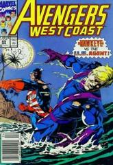 The West Coast Avengers [Newsstand] #69 (1991) Comic Books West Coast Avengers Prices