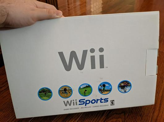 White Nintendo Wii System photo