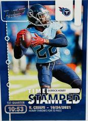 Derrick Henry #TS-1 Football Cards 2022 Panini Prestige Time Stamped Prices