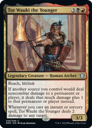 Tor Wauki the Younger #46 Magic Dominaria United Commander