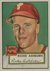 Richie Ashburn #216 Baseball Cards 1952 Topps Prices