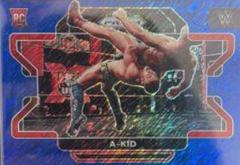 A Kid [Blue Shimmer Prizm] #17 Wrestling Cards 2022 Panini Prizm WWE Prices