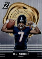 C.J. Stroud #24 Football Cards 2023 Panini Zenith Zeal of Approval Prices