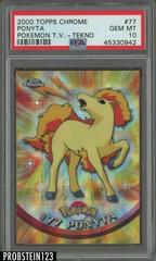 Ponyta [Tekno] #77 Pokemon 2000 Topps Chrome Prices
