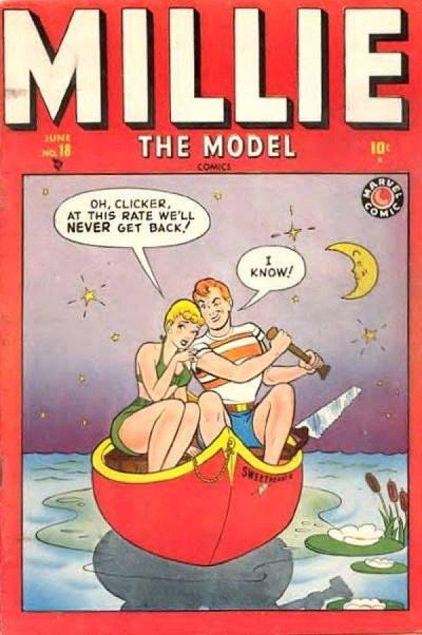 Millie the Model #18 (1949) Comic Books Millie the Model