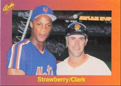 Darryl Strawberry, Will Clark [Instruction Card] Baseball Cards 1989 Classic Travel Update I Prices